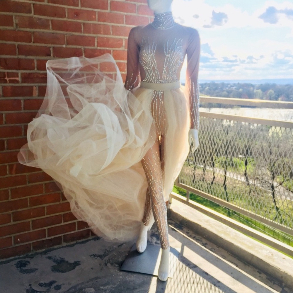 Star Bright Embellished Sequin Jumpsuit